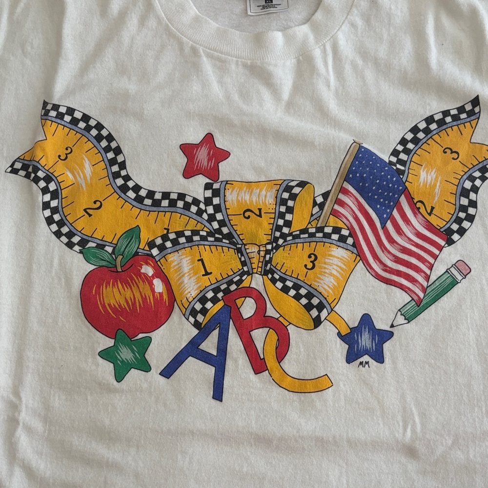 White Fruit of the Loom T shirt, Adult XL